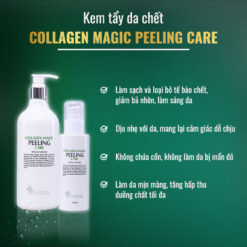 công dụng kem tẩy da chết collagen magic peeling care dr pluscell