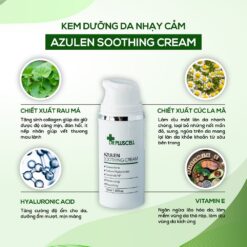 thành phần Kem dưỡng da Dr Pluscell Azulen Soothing Cream cho da nhạy cảm