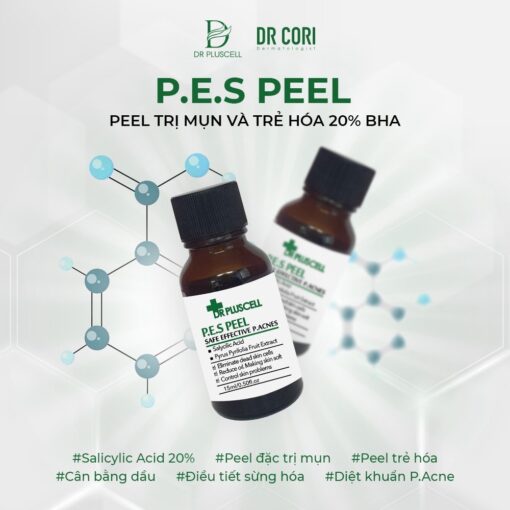 P.E.S Peel Dr Pluscell - Dung Dịch Thay Da Sinh Học Giảm Mụn Hàn Quốc