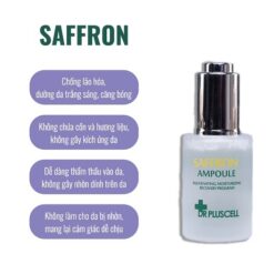 công dụng Tinh chất chống lão hóa Serum Saffron Ampoule Dr Pluscell
