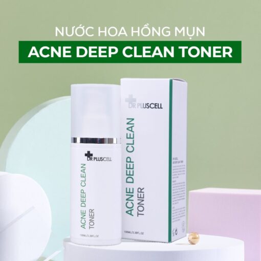 Toner Cho Da Dầu, Mụn Dr Pluscell Acne Deep Clean Toner
