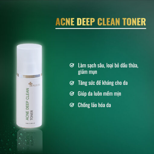 công dụng acne deep clean toner