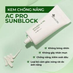 Kem Chống Nắng Cho Da Dầu Mụn Dr Pluscell AC Pro Sun Block
