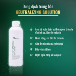 công dụng dung dịch trung hòa Neutralizing Solution Dr Pluscell